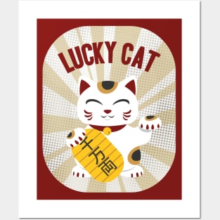 Maneki Neko - Lucky Cat Posters and Art